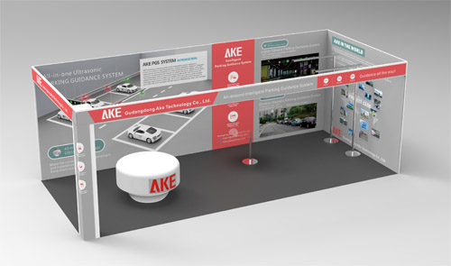 AKE's Booth in intertraffic fair